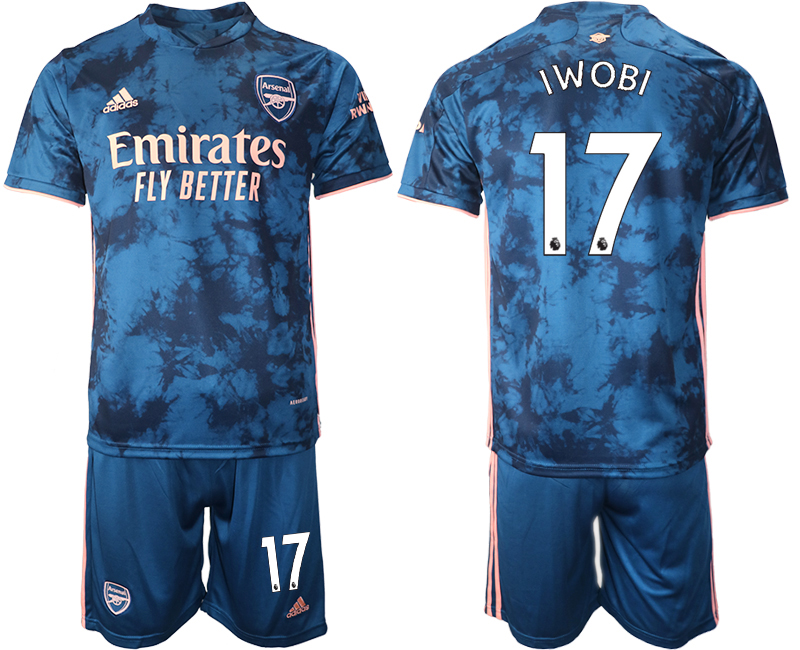 2021 Men Arsenal away #17 soccer jerseys